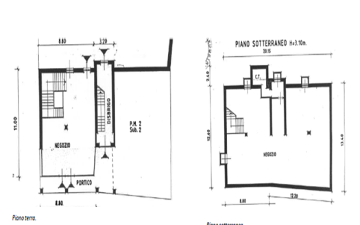 Negozio a Levico Terme – Locale commerciale Via Regia n. 22